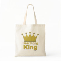 Beer Pong King #2 Canvas Bag