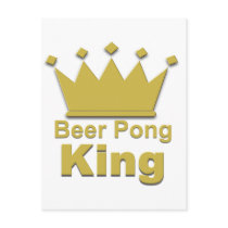Beer Pong King #2 Postcards