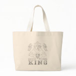 Beer Pong King Tote Bag