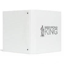 Beer Pong King binders