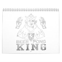 Beer Pong King Calendar