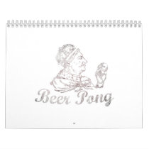 Beer Pong King Calendar