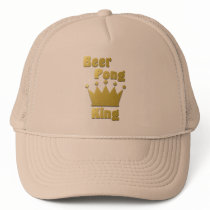 Beer Pong King Hats