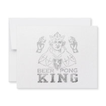 Beer Pong King Invite