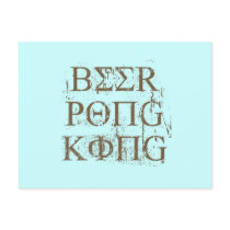 BEER PONG KING postcards