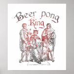 Beer Pong King Print
