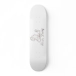 Beer Pong King Custom Skate Board