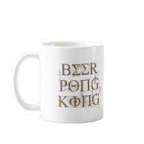 BEER PONG KING T-shirt mugs