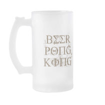 BEER PONG KING T-shirt mugs