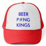 Beer Pong Kings Trucker Hat