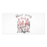 Beer Pong Kings Custom Photo Card