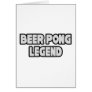 Beer Pong Legend Cards