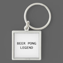 Beer Pong Legend keychains
