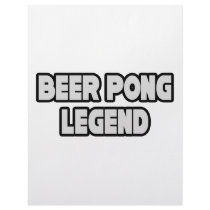 Beer Pong Legend letterhead