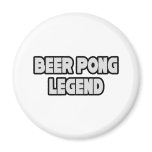 Beer Pong Legend Fridge Magnets