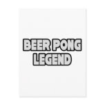 Beer Pong Legend Postcards