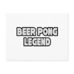 Beer Pong Legend Postcards