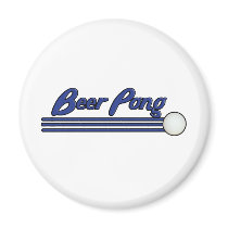 Beer Pong Fridge Magnets
