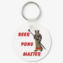 Beer Pong Master keychains