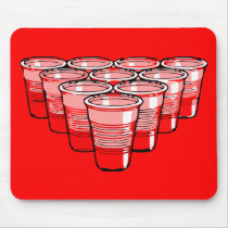 beer pong mousepads