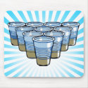 beer pong mousepads