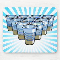 beer pong mousepads