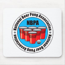 Beer Pong mousepads by ktreadwe Beer Pong mousepads