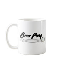 Beer Pong Coffee Mugs