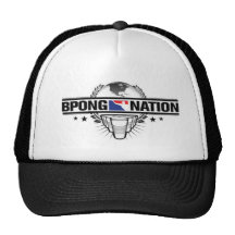 beer pong nation mesh hat