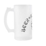Beer Pong Ninja Drinking Glass Coffee Mug
