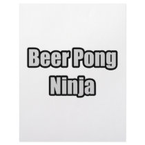 Beer Pong Ninja Personalized Letterhead