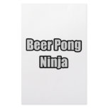 Beer Pong Ninja Custom Stationery