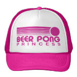 Beer Pong Princess Mesh Hats
