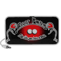 Beer pong ipod speaker