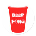 beer pong stickers