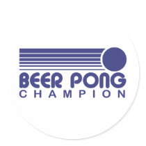 Beer Pong stickers