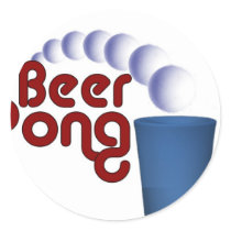 Beer Pong stickers