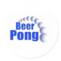 Beer Pong stickers