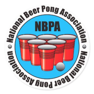 Beer Pong sticker