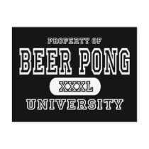 Beer Pong University Dark postcards by universityshirts Beer Pong University Dark postcards
