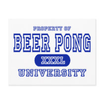 Beer Pong University postcards by universityshirts Beer Pong University postcards