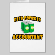 Beer-Powered Accountant Card