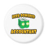 Beer-Powered Accountant Fridge Magnets