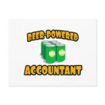 Beer-Powered Accountant Post Cards