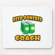 Beer-Powered Coach Mousepad