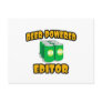 Beer-Powered Editor Postcards