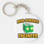 Beer-Powered Engineer Key Chain