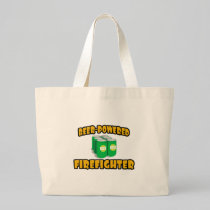 Beer-Powered Firefighter Canvas Bags