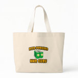 Beer-Powered NMR Guru Canvas Bags
