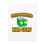 Beer-Powered NMR Guru Postcards